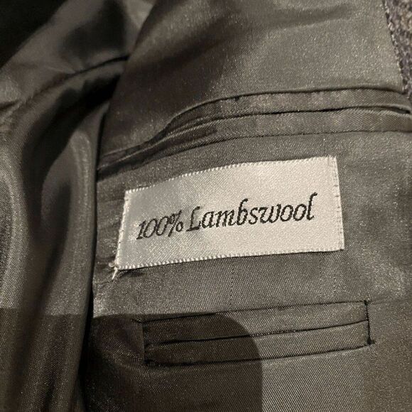Gianfranco Ruffini Lambswool Sport Coat Blazer 40R Ultra Soft Warm VGUC - Picture 3 of 8